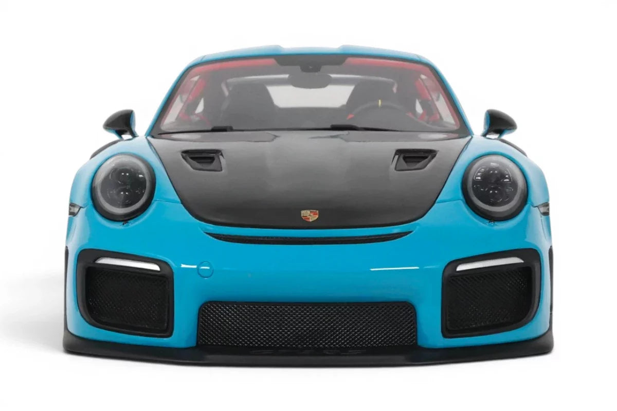 GT Spirit 2018 Porsche 911 991.2 GT2 RS Weissach Package Miami Blue 1:12