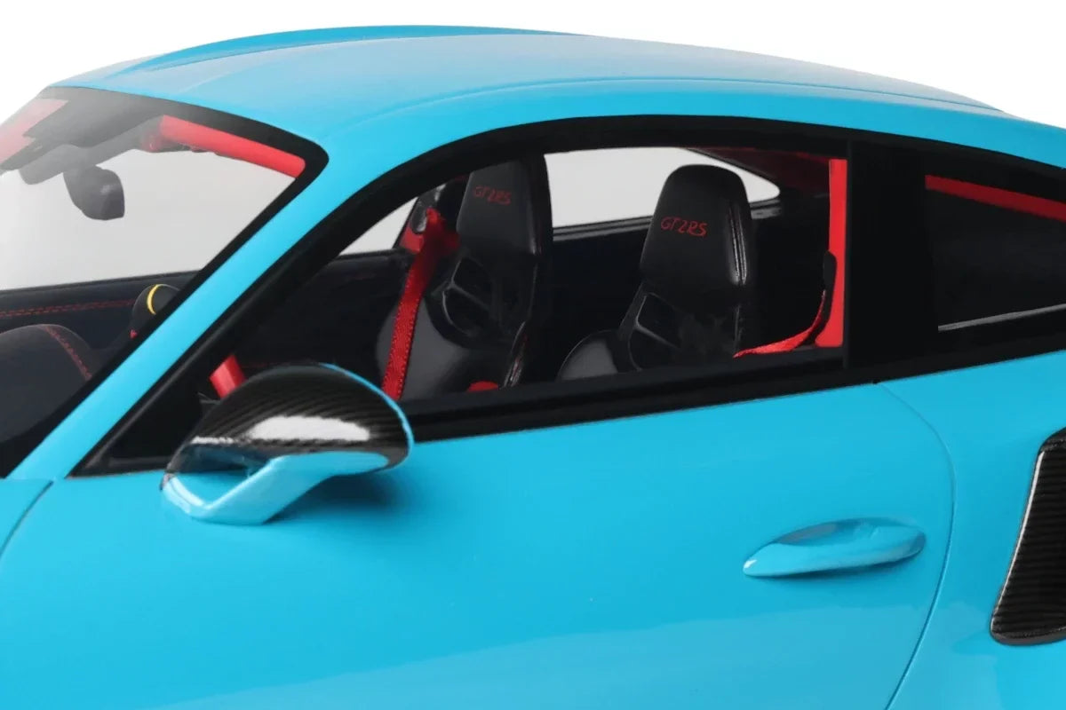 GT Spirit 2018 Porsche 911 991.2 GT2 RS Weissach Package Miami Blue 1:12