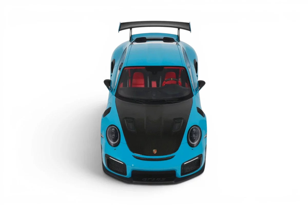 GT Spirit 2018 Porsche 911 991.2 GT2 RS Weissach Package Miami Blue 1:12