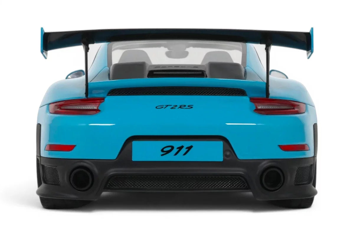 GT Spirit 2018 Porsche 911 991.2 GT2 RS Weissach Package Miami Blue 1:12