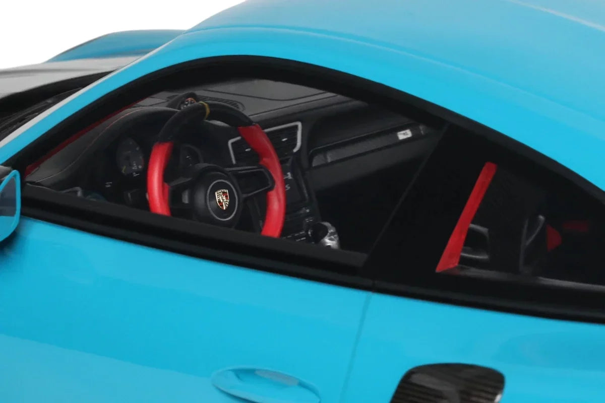GT Spirit 2018 Porsche 911 991.2 GT2 RS Weissach Package Miami Blue 1:12