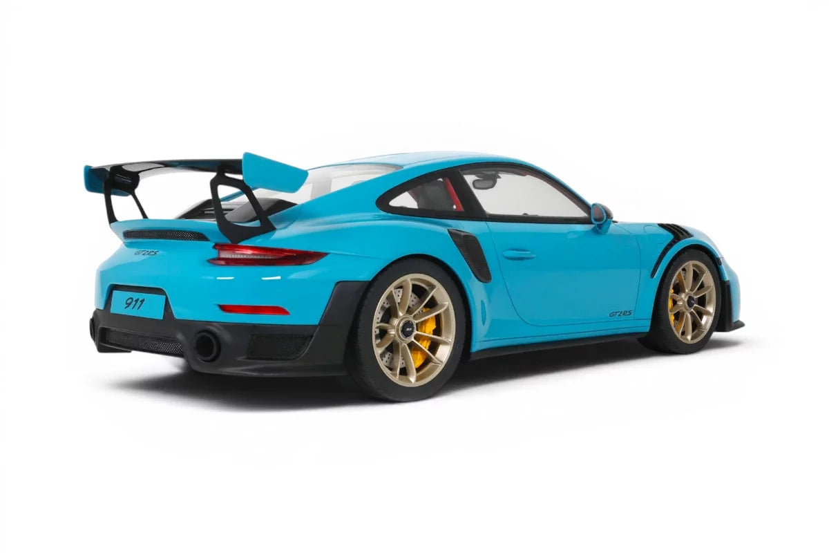 GT Spirit 2018 Porsche 911 991.2 GT2 RS Weissach Package Miami Blue 1:12