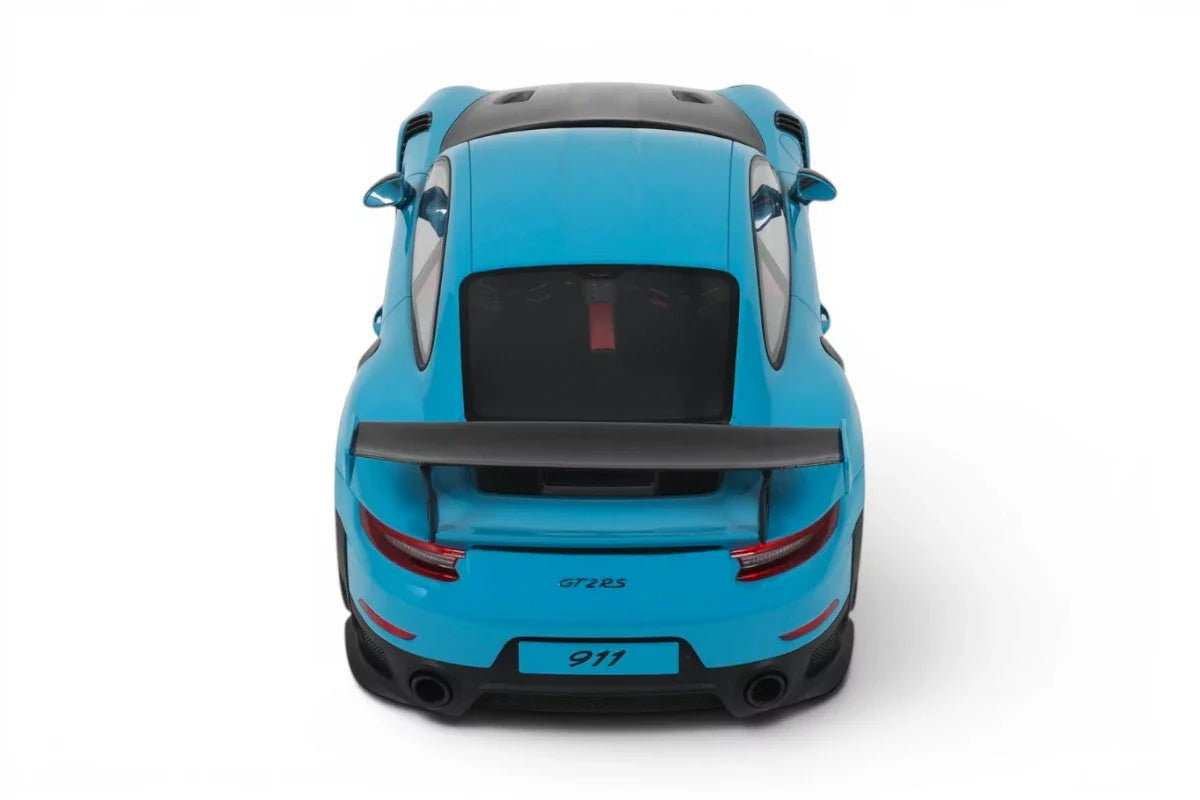 GT Spirit 2018 Porsche 911 991.2 GT2 RS Weissach Package Miami Blue 1:12