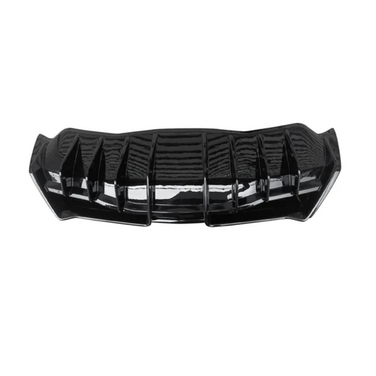 STRATEC SYSTEMS Gloss Black Rear Aggressive Diffuser for Chevrolet Corvette C8 Z51 - View 2
