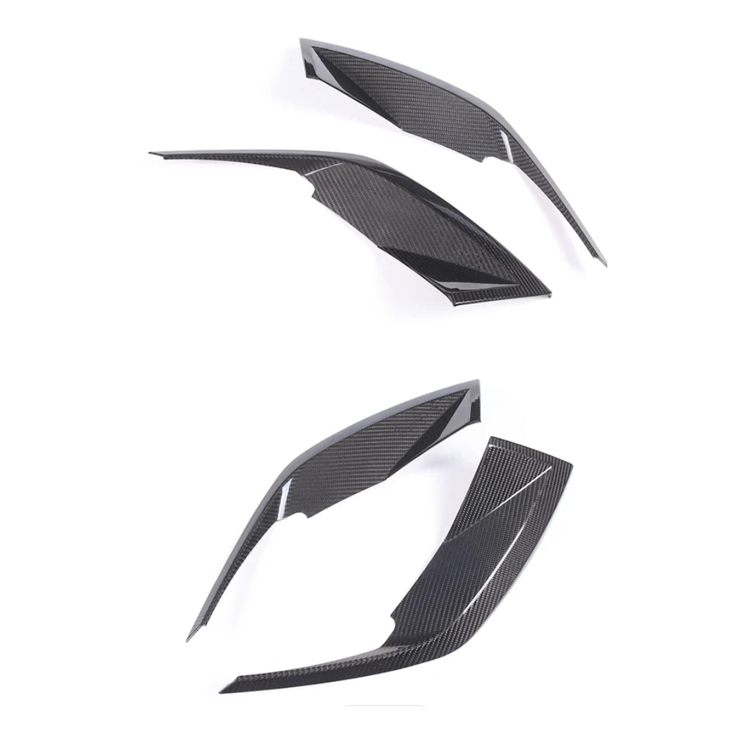 Dry Carbon Fiber Tail Light Trim for Lamborghini Urus