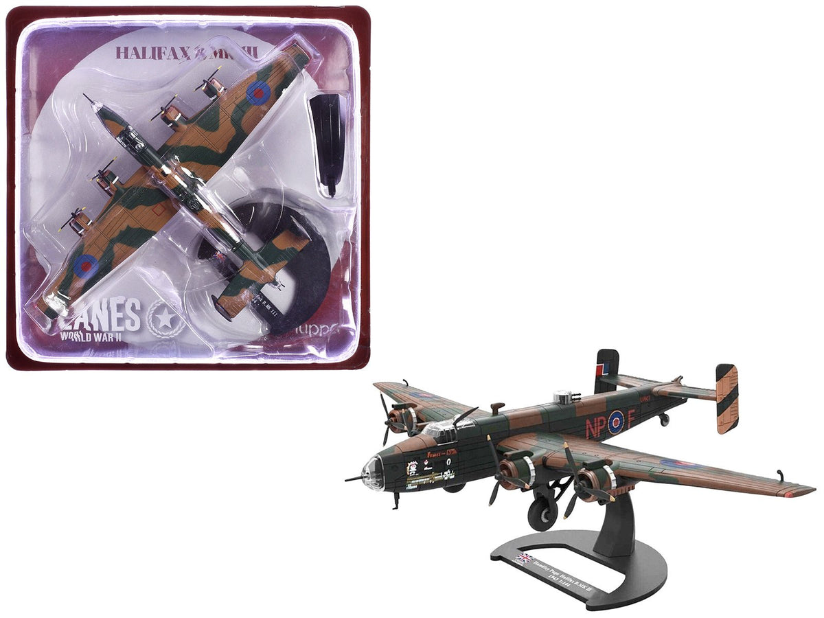 Rapid Vehicles Handley Page Halifax B.MK III Bomber Aircraft "No. 158 Squadron RAF Lissett...