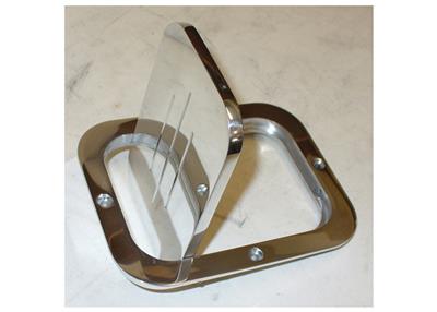 Brothers Trucks Billet Fuel Doors - BFDRECTWITH