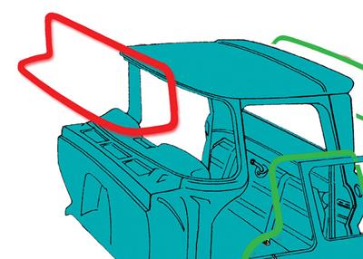 Brothers Trucks Weatherstrip Seals - S0335