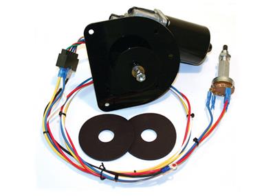 Brothers Trucks Electric Windshield Wiper Conversion Kits - WPM6066FLAT