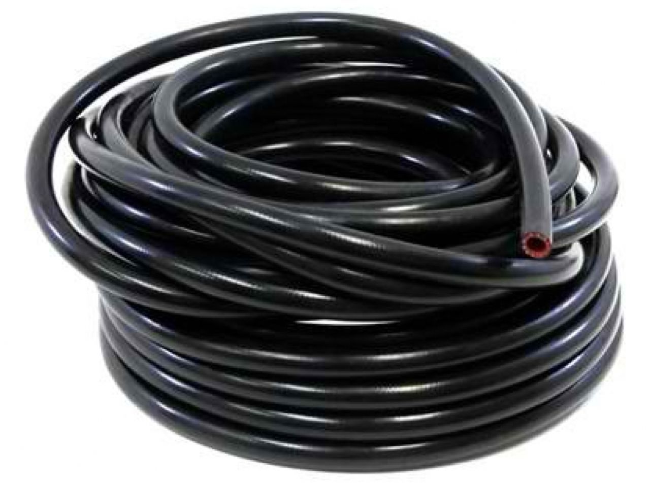 HPS 1/8" ID Black High Temp Reinforced Silicone Heater Hose Tubing, 3mm ID