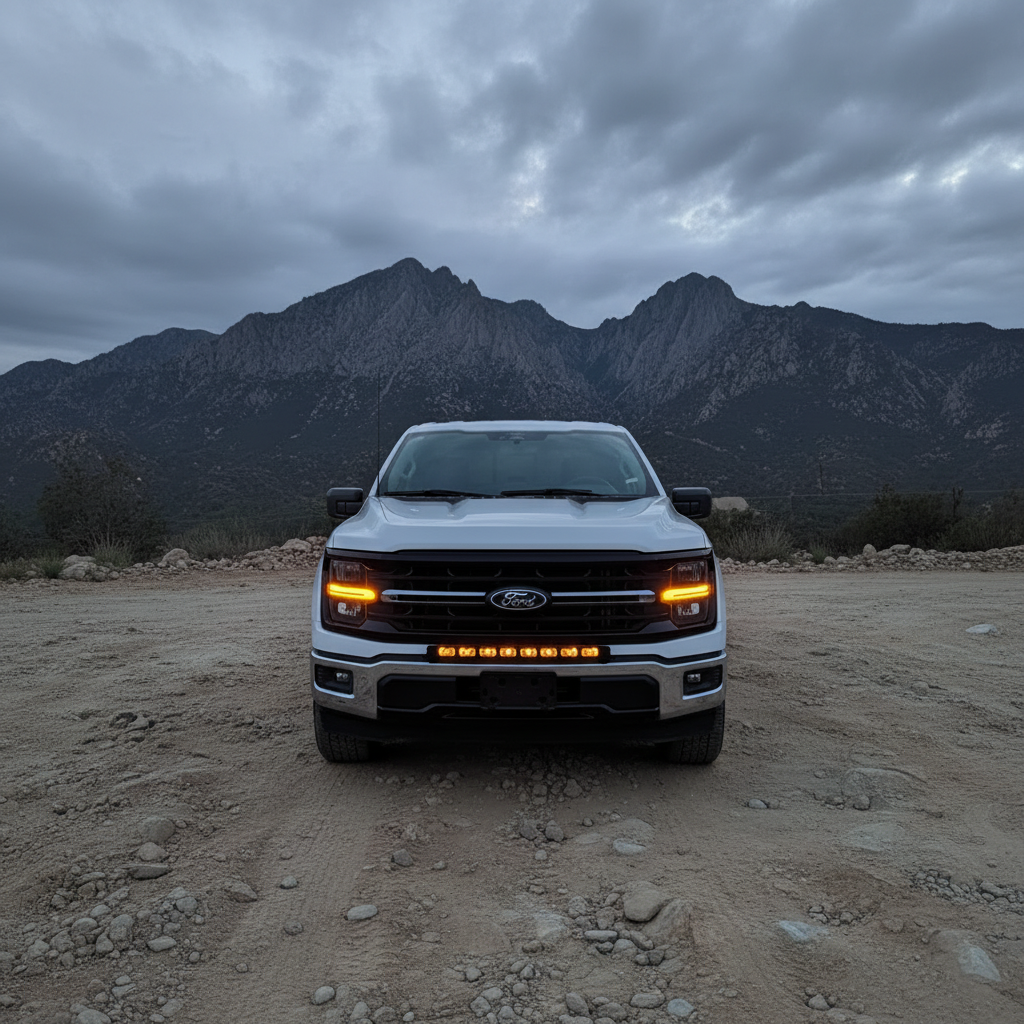 2024+ Ford F150 Tremor 30in Light Bar Standard Bumper - PRO