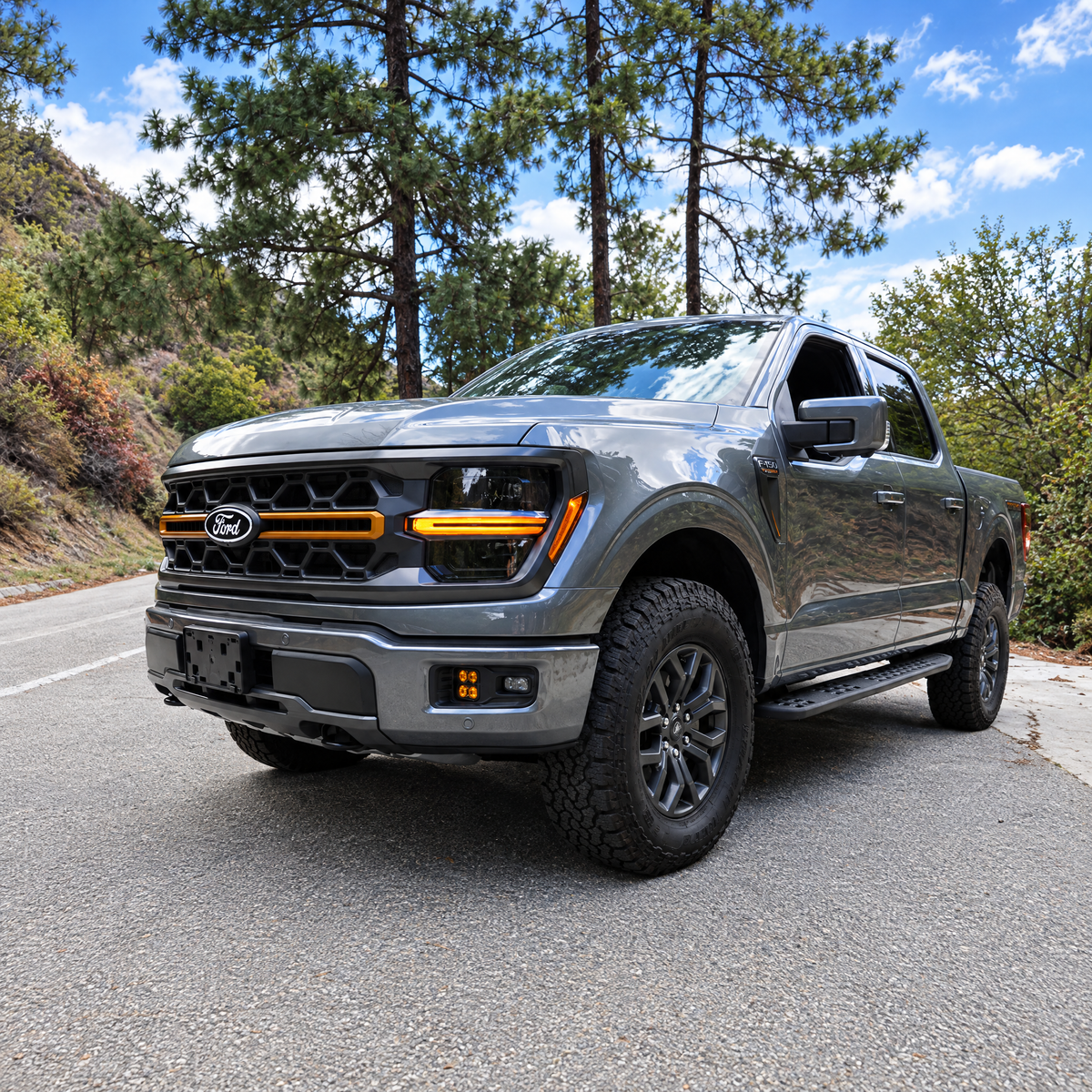 2024+ Ford F150 Tremor Standard Bumper Fog Light Kit