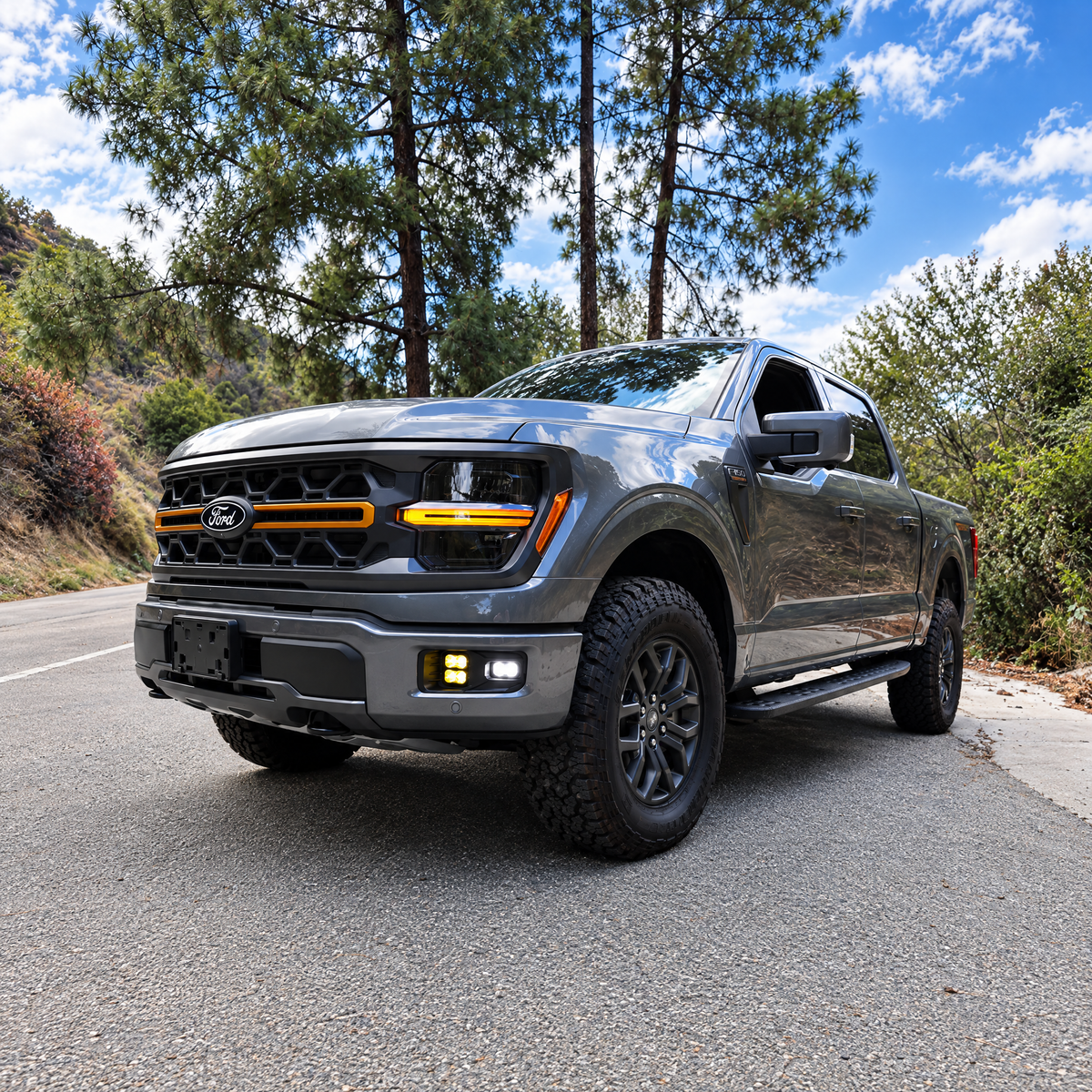 2024+ Ford F150 Tremor Standard Bumper Fog Light Kit