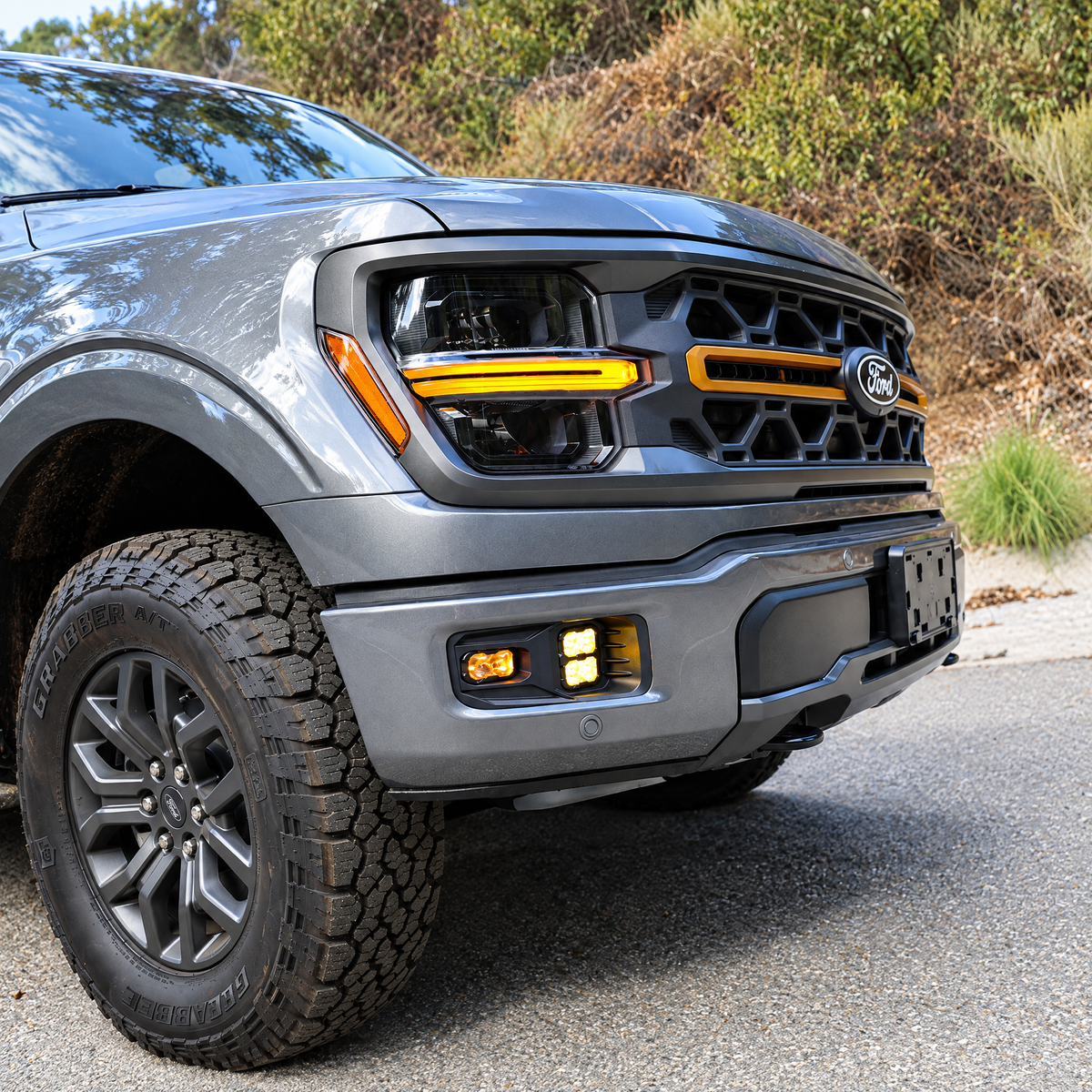 2024+ Ford F150 Tremor Standard Bumper Fog Light Kit