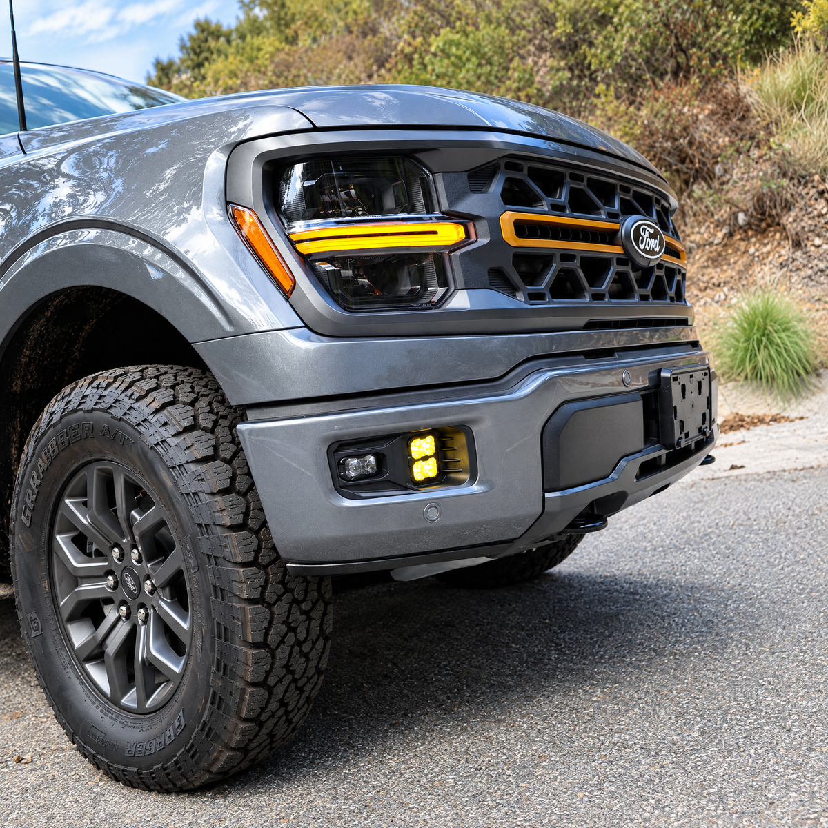 2024+ Ford F150 Tremor Standard Bumper Fog Light Kit