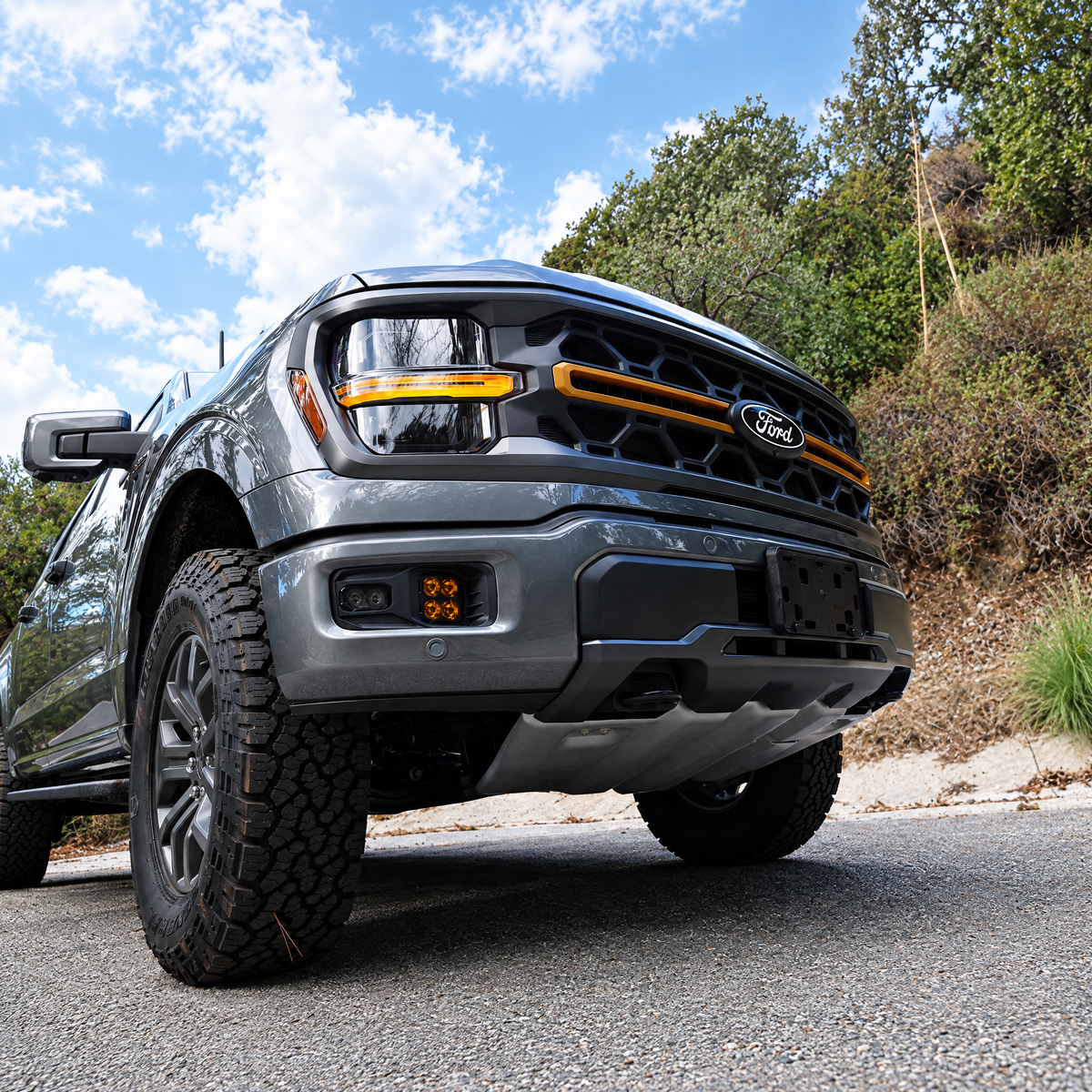 2024+ Ford F150 Tremor Standard Bumper Fog Light Kit