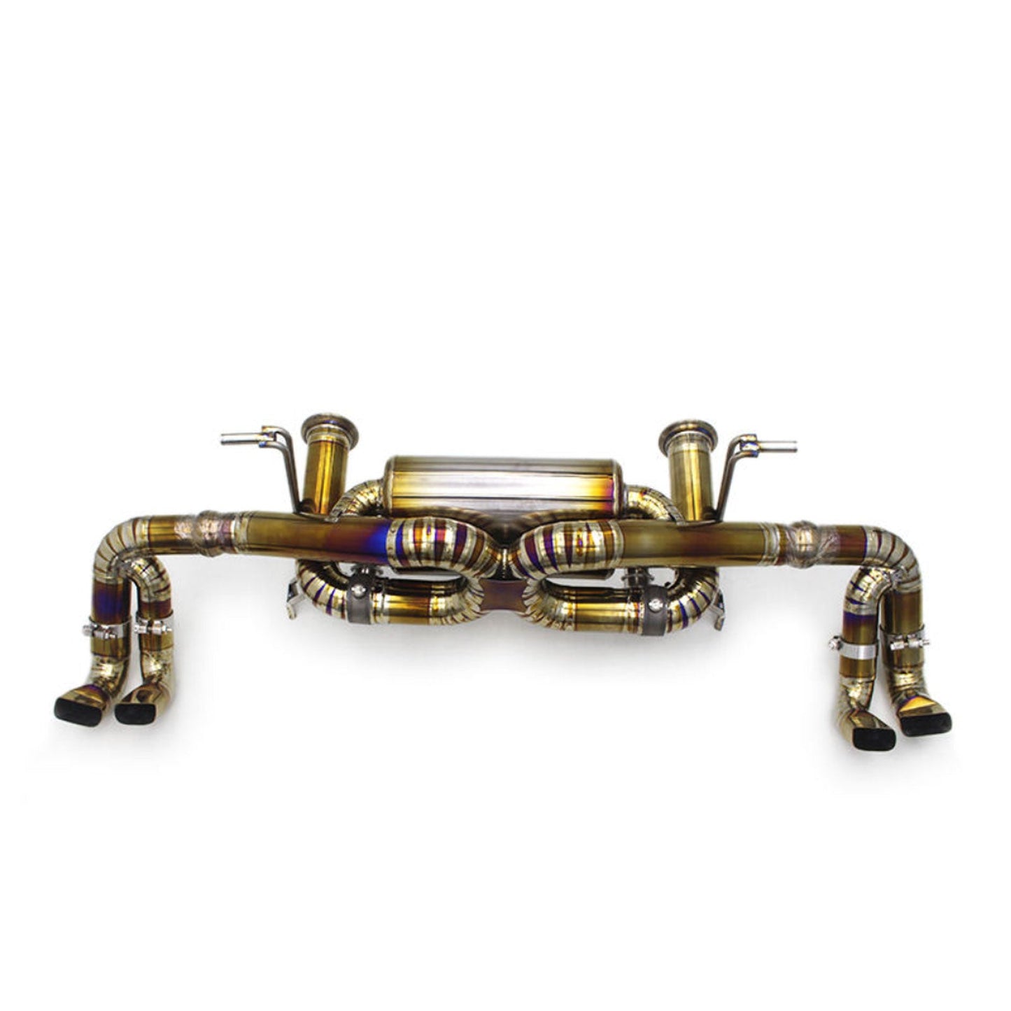 Titanium True F1 Valved Exhaust System for Audi R8 2008–15 Type 42