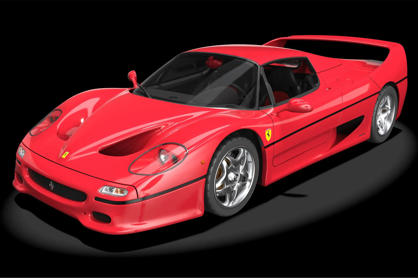 Pocher Ferrari F50 Rosso Corsa (Ferrari Red) 1:8