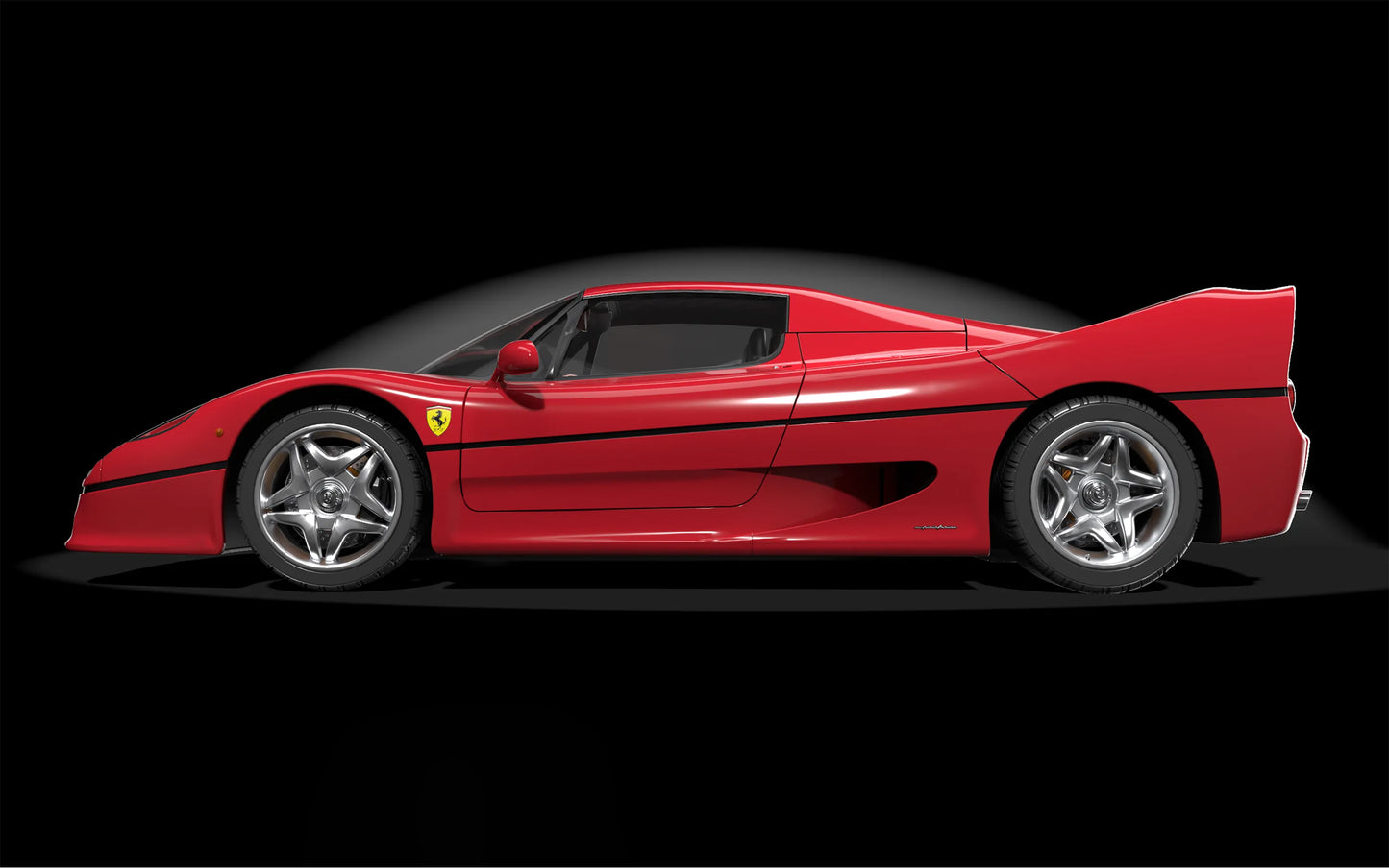 Pocher Ferrari F50 Rosso Corsa (Ferrari Red) 1:8