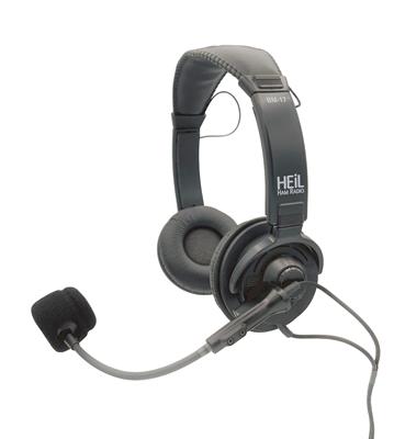 Dual Headphone with/Boom Ic Black - BM17DICB