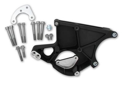 Holley LS Engine Alternator and Power Steering Brackets - 20135BK