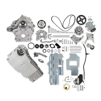 Holley Ford 7.3L Godzilla High-Mount Accessory Drive Complete Kits - 20345