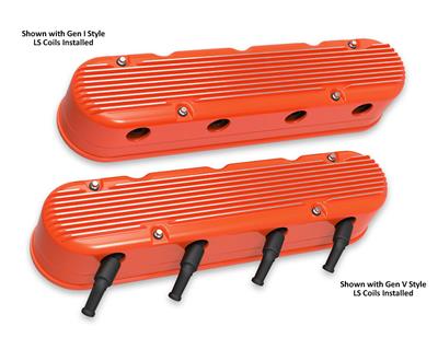Holley Aluminum LS Valve Covers - 241183