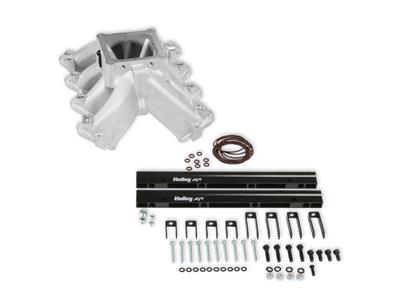 Holley EFI LS Single Plane Split-Design Race Intake Manifolds - 300294