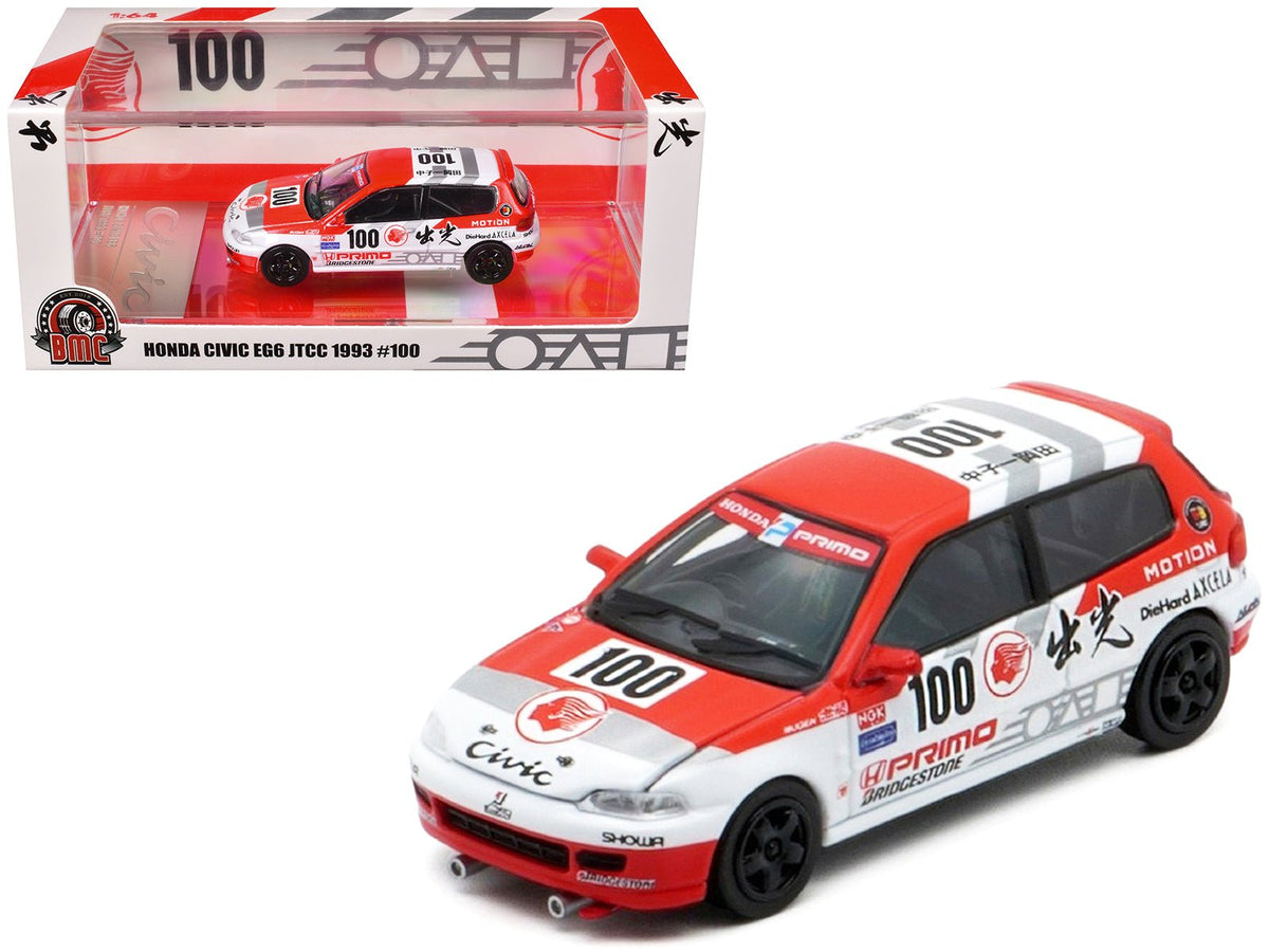 Rapid Vehicles Honda Civic EG6 RHD (Right Hand Drive) #100 Osamu Nakako - Hideki Okada "Mugen...