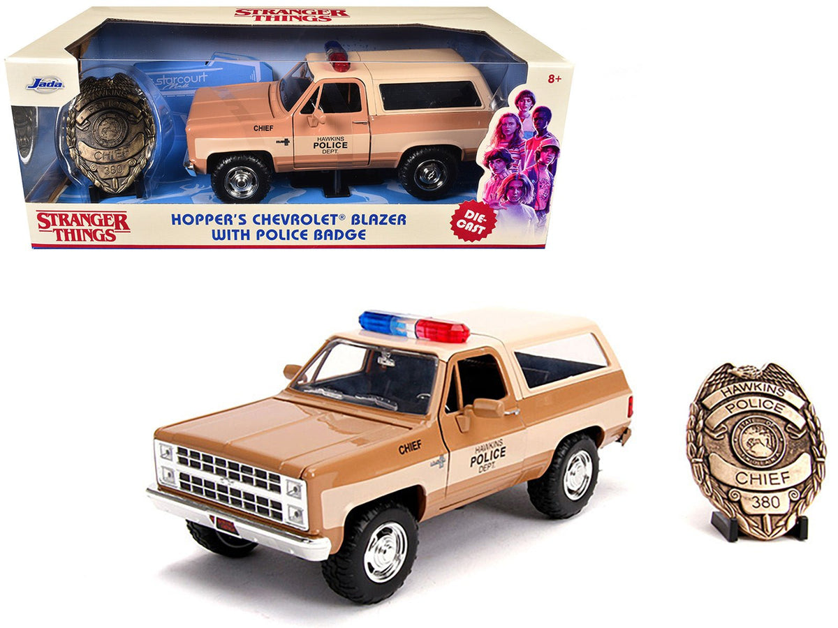 Rapid Vehicles Hopper's Chevrolet Blazer with Police Badge "Hawkins Police Dept." "Stranger...