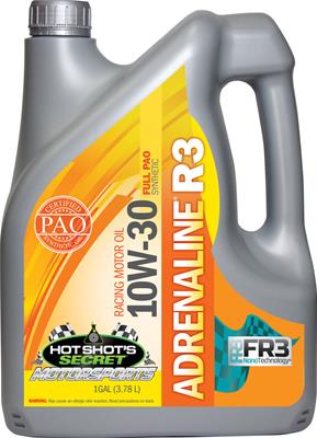Hot Shot's Secret Adrenaline R-Series Racing Oil - R301G