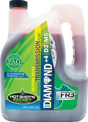 Hot Shot's Secret Blue Diamond ATF+4/Dexron III/Mercon V (+4/D3/M5) Fluid - BDATF401G