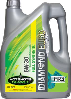 Hot Shot's Secret Gray Diamond Euro Engine Oil - GREURO5W301G