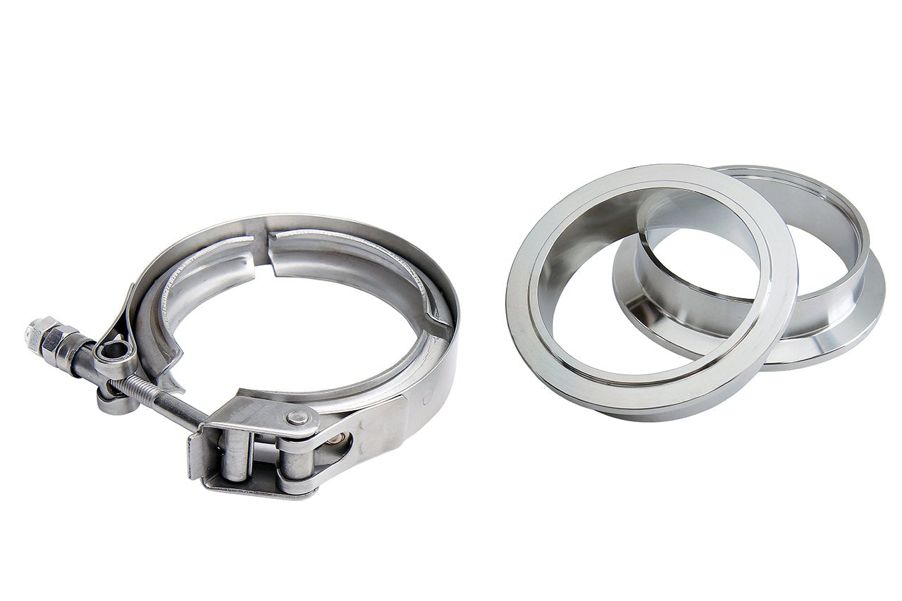HPS Performance Products HPS Stainless Steel Quick Release V-Band Clamp Kit