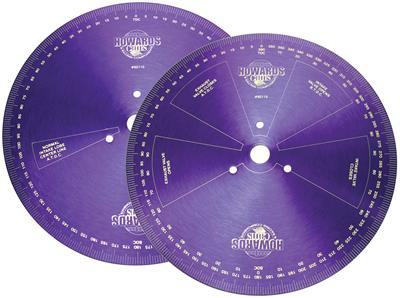 Howards Cams Professional 2-Sided Degree Wheels - 92115