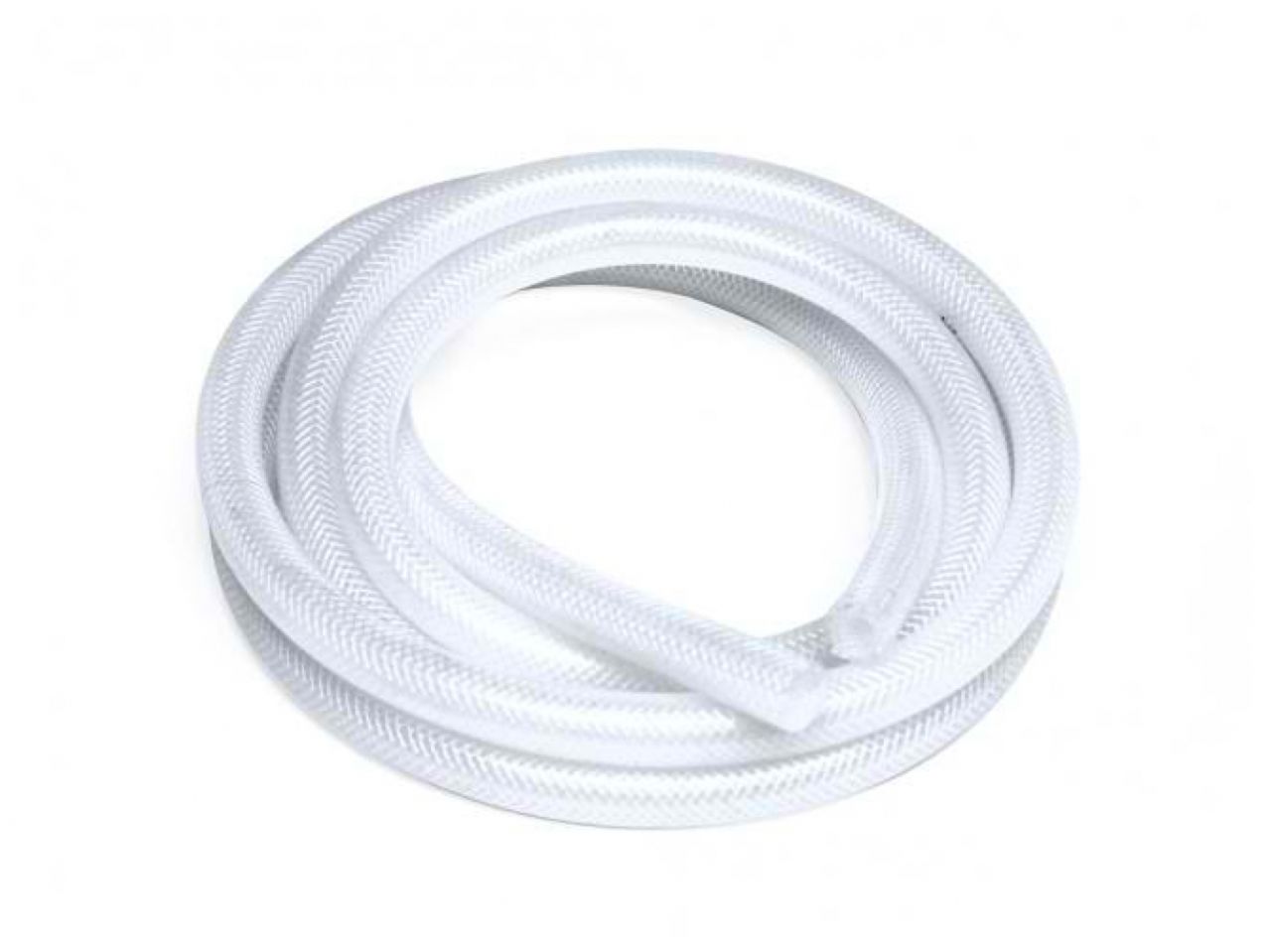 HPS 1" ID Clear High Temp Reinforced Silicone Heater Hose Tubing, 25mm ID
