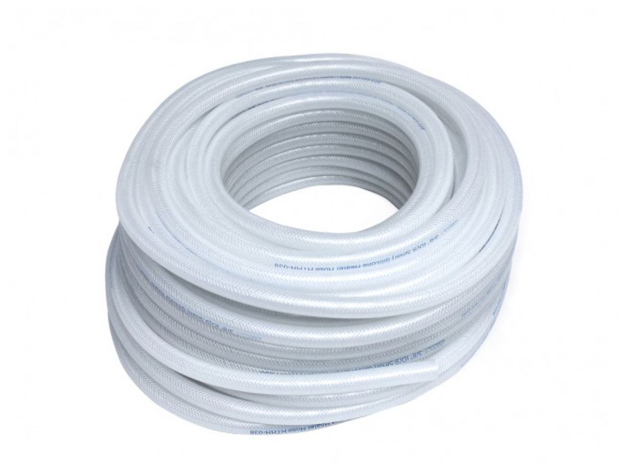 HPS High Temp 5/8" ID (16mm) Reinforced Silicone Heater Hose Clear - 100F