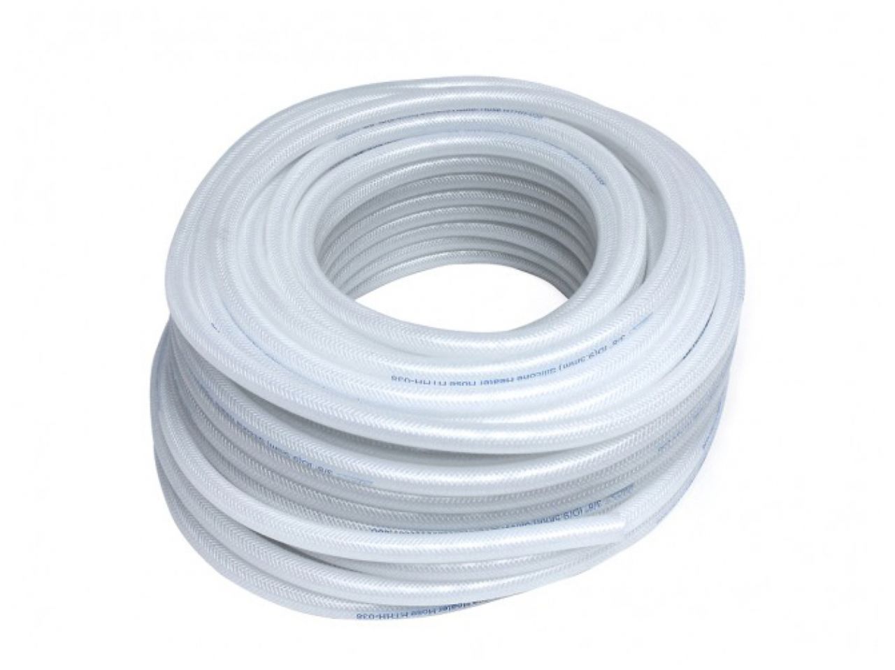 HPS High Temp 5/8" ID (16mm) Reinforced Silicone Heater Hose Clear- 50Feet