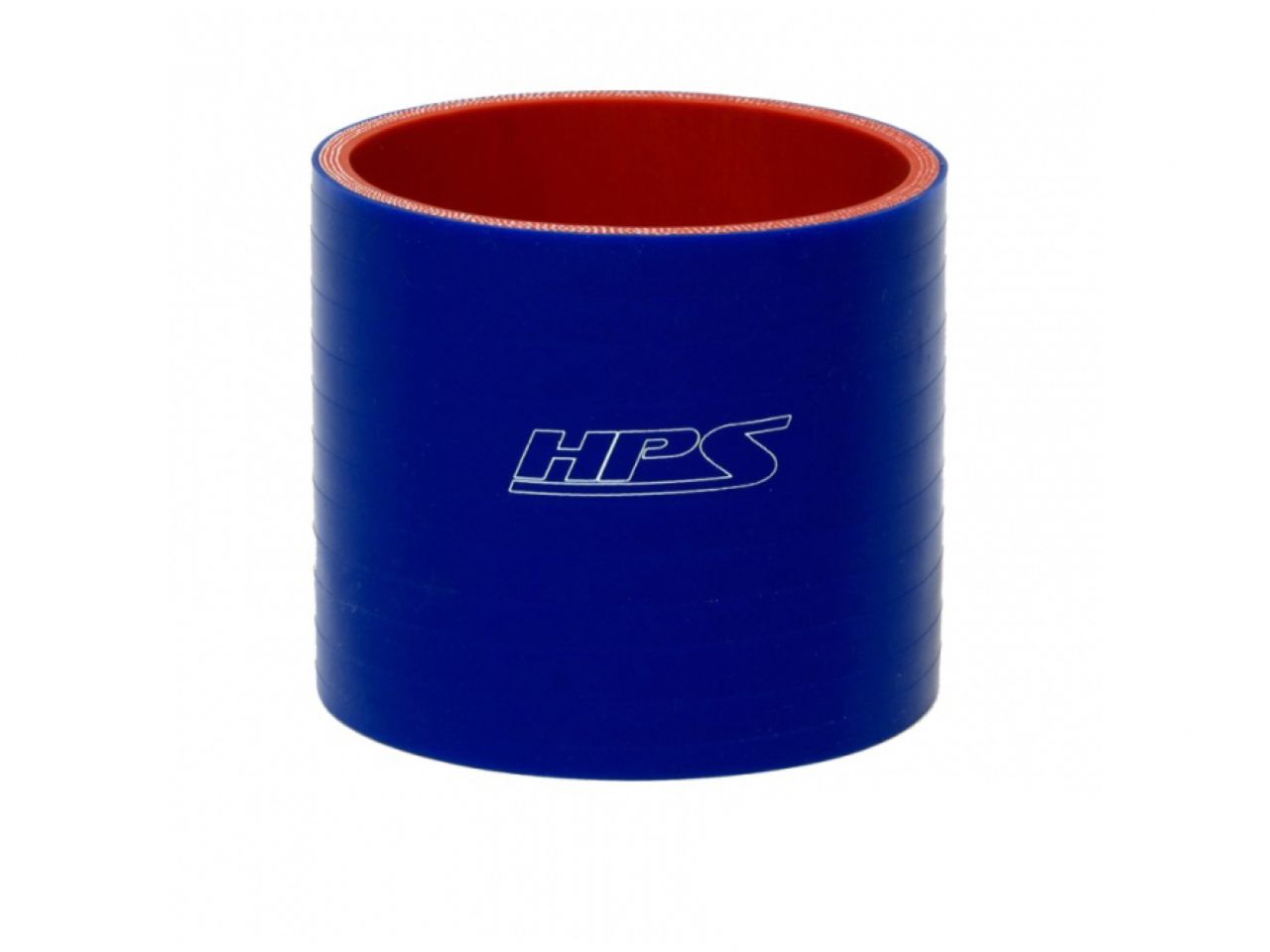 HPS 2-7/8" ID, 3" Length, Silicone Straight Coupler Hose, High Temp 4-ply Reinforced, 73mm ID, Blue