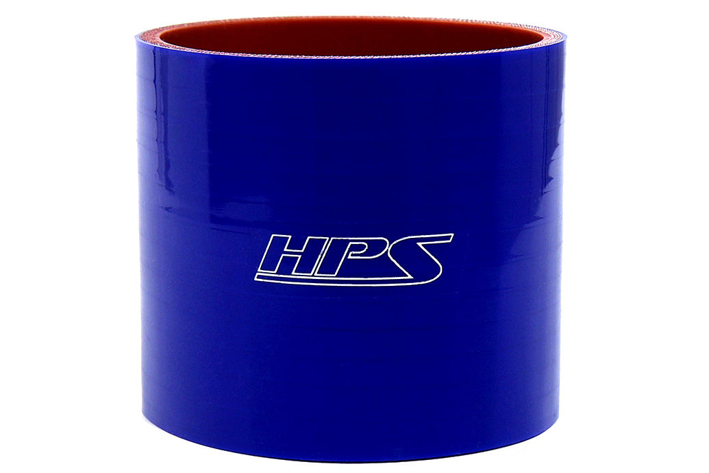 HPS Performance Products HPS 3-1/8" (80mm) Silicone Straight Coupler Hose, High Temperature 4-ply Reinforced