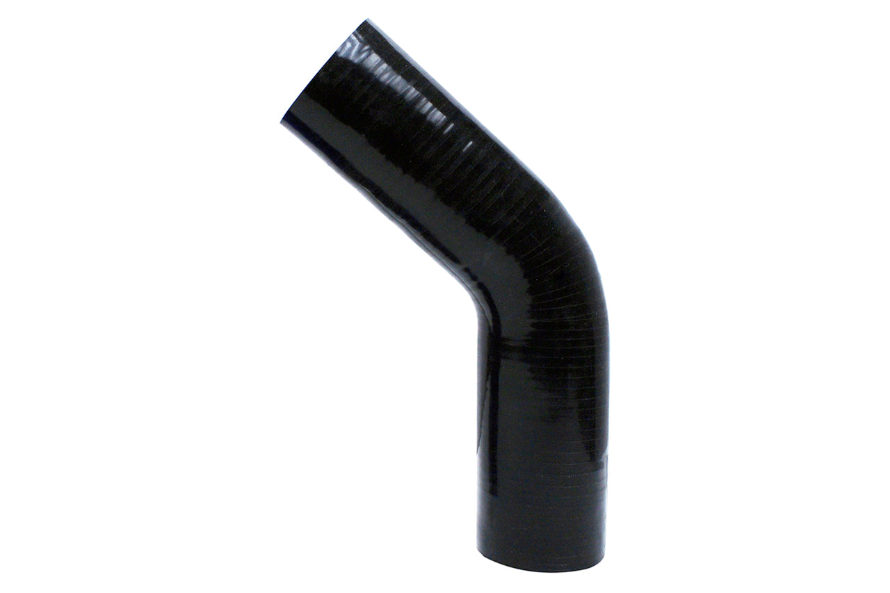 HPS Performance Products HPS 2-3/8" Silicone 45 Degree Elbow Coupler Hose, High Temp 4-ply Reinforced, 60mm ID