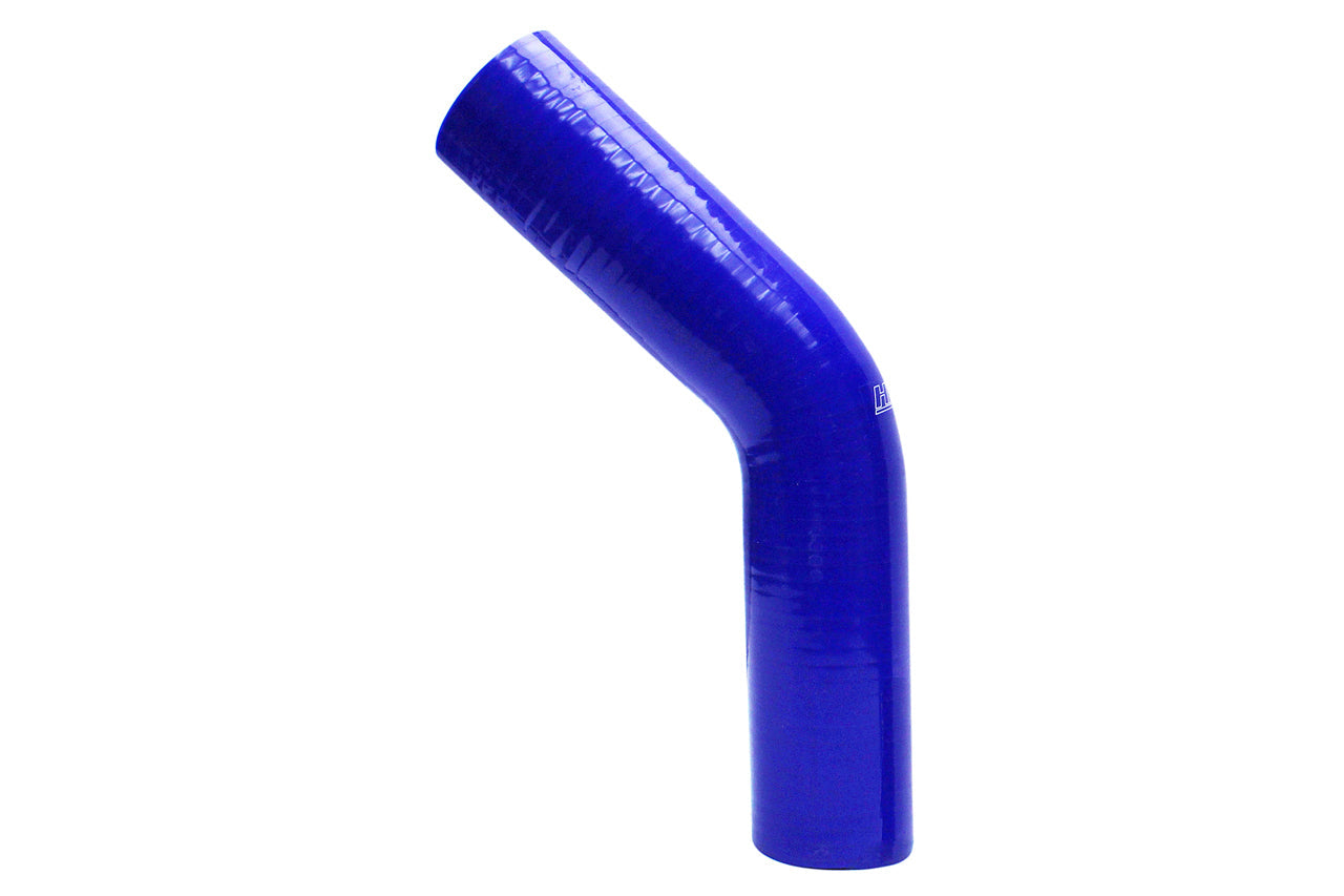 HPS Performance Products HPS 2-9/16" Silicone 45 Degree Elbow Coupler Hose, High Temp 4-ply Reinforced, 65mm ID