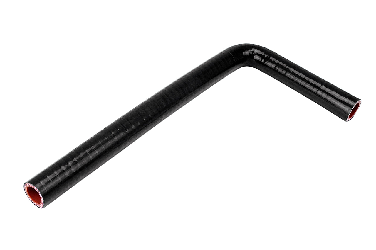 HPS Performance Products HPS 5/16" ID, Silicone 90 Degree Elbow Coupler Hose, High Temp 4-ply Reinforced