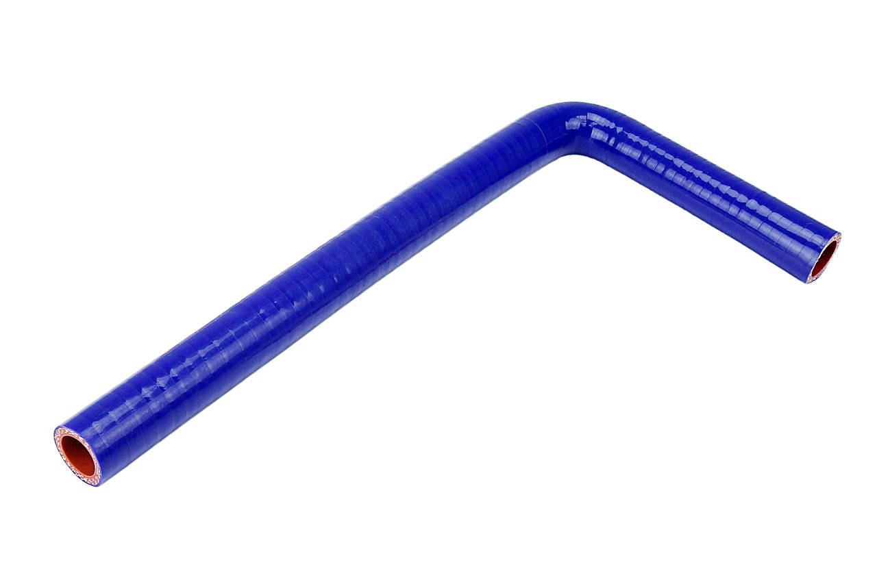 HPS Performance Products HPS 1/4" ID, Silicone 90 Degree Elbow Coupler Hose, High Temp 4-ply Reinforced