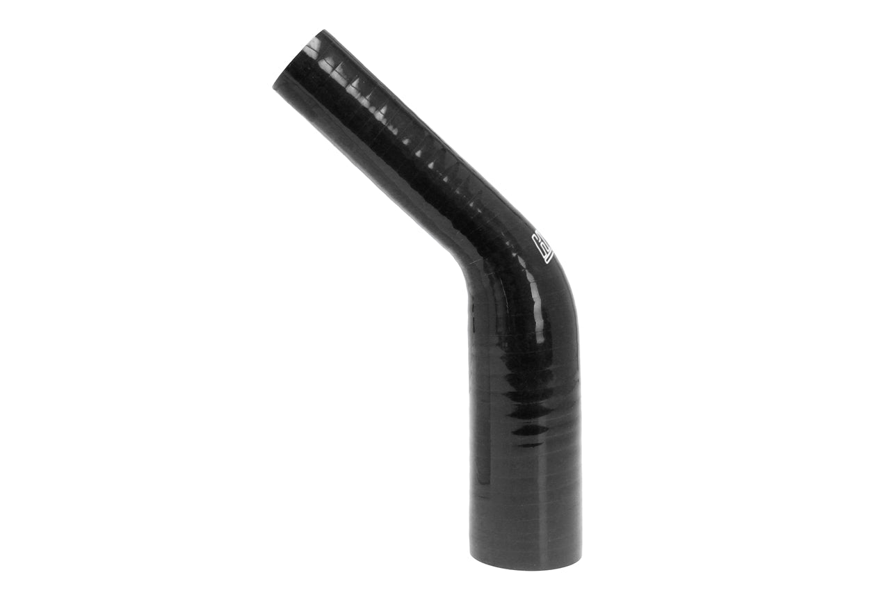 HPS 5/8" - 7/8" Silicone 45 Degree Elbow Reducer Coupler Hose, High Temp 4-ply Reinforced, 16mm - 22mm ID