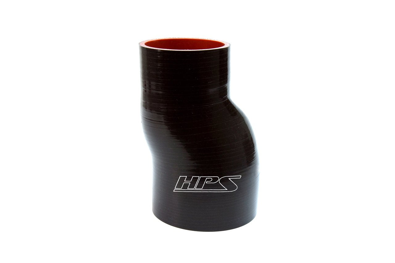 HPS Performance Products HPS 4" - 4-1/2" Silicone Offset Reducer Coupler Hose, High Temperature 4-ply Reinforced
