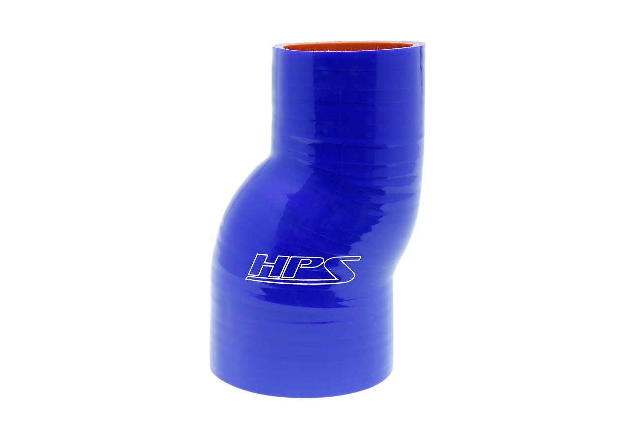 HPS Performance Products HPS 4" - 4-1/2" Silicone Offset Reducer Coupler Hose, High Temperature 4-ply Reinforced