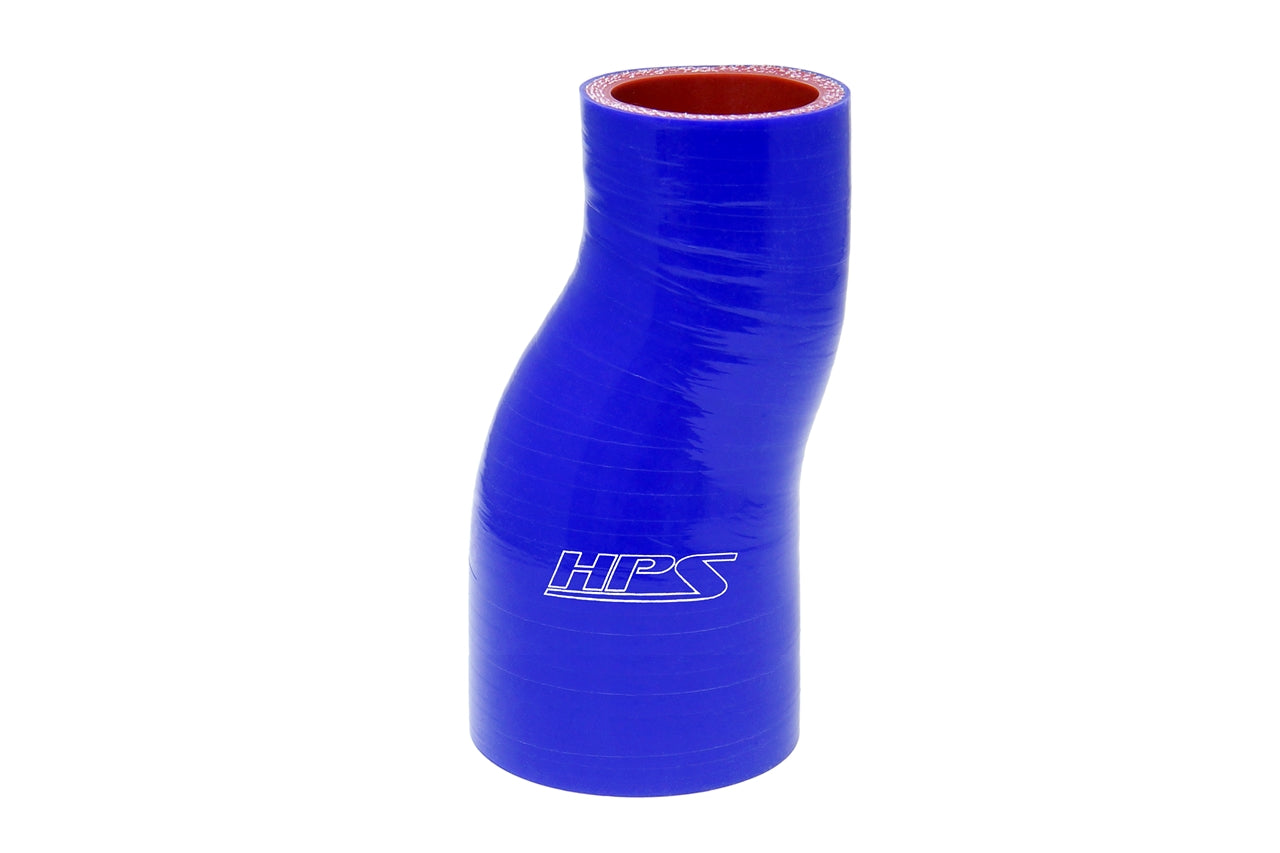 HPS Performance Products HPS 2" - 3" Silicone Offset Reducer Coupler Hose, High Temperature 4-ply Reinforced