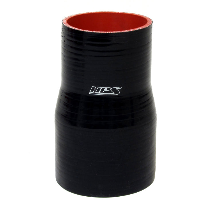 HPS Performance Products HPS 2-3/8" - 3", Silicone Straight Reducer Coupler Hose, High Temp 4-ply Reinforced, 60mm - 76mm