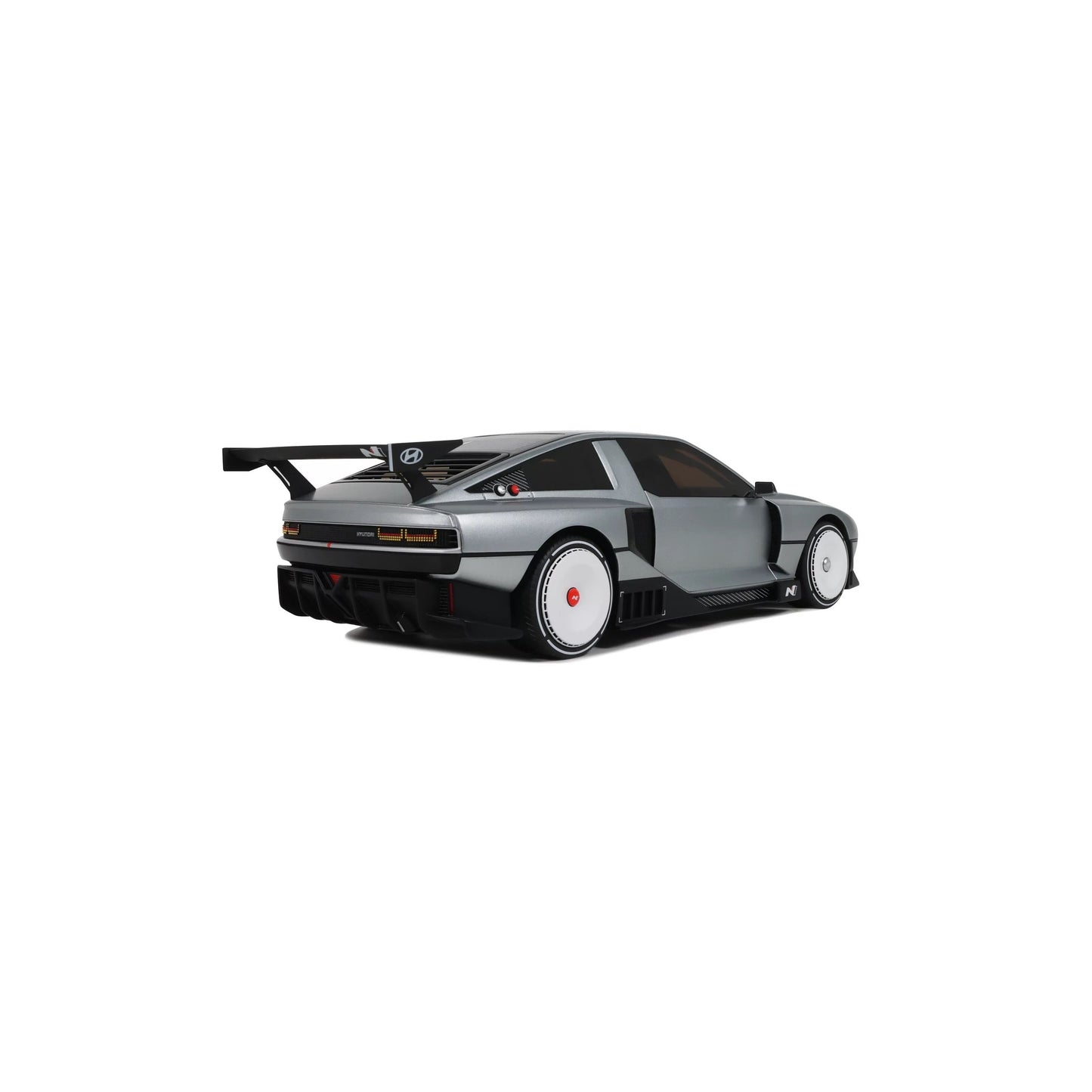 Otto 2022 Hyundai N Vision 74 Concept Car Matte Aluminum 1:18